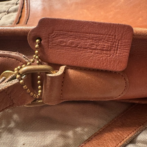 Coach Brown Leather Bag - Picture 5 of 6